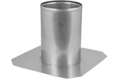 Dławnica dachowa do rur o średnicy 450 mm do dachów płaskich INOX