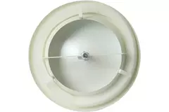 Zawór wentylacyjny nawiewny metalowy Ø 200 mm RAL 9010 RAL 9010h uchwyty mocujące - DVSC-P200