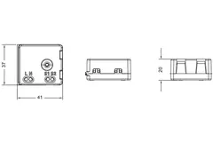 Styk przełączający Duco RF/230V