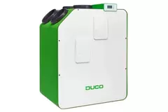 Duco MVHR Ducobox Energy 570 - sterowanie 2-strefowe z nagrzewnicą - lewe - 570 m³/h
