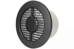 Wentylator łazienkowy okrągły Ø 125 mm antracyt - basic EA125A