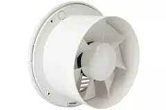 Okrągły wentylator łazienkowy Ø 150 mm biały z timerem - EA150T
