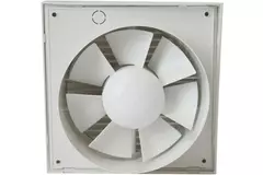 Wentylator łazienkowy Ø 150 mm biały z timerem - Design EET150T