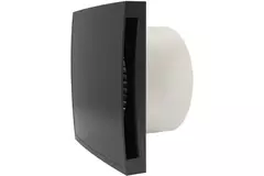 Wentylator łazienkowy Ø 100 mm antracytowy z timerem - Design EET100TA