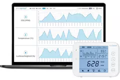 Monitor EnviSense CO2 z rejestratorem danych - CO2 smart