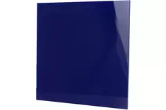 Kratka 15 x 15 cm z plastikowym frontem w kolorze niebieskim
