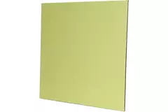 Kratka 15 x 15 cm ze szklanym frontem w kolorze złotym