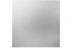 Wyciągowy wentylator łazienkowy Ø 125 mm - panel przedni ze szkła w kolorze satynowego srebra