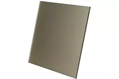 Kratka 15 x 15 cm ze szklanym frontem w kolorze satynowo złotym