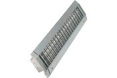 Podwójna regulowana kratka kanałowa 825x225 mm do kanałów 630 do 1400 mm - DGS-DB825x225
