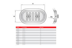 Klapa rewizyjna 100 mm z rur okrągłych - IDC100