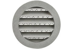 Nawiewnik ścienny 100 mm powietrze zewnętrzne aluminium - EL-A-RLP100