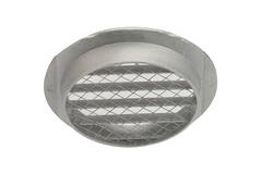 Nawiewnik ścienny 100 mm powietrze zewnętrzne aluminium - EL-A-RLP100