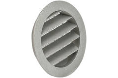 Nawiewnik ścienny 100 mm powietrze zewnętrzne aluminium - EL-A-RLP100