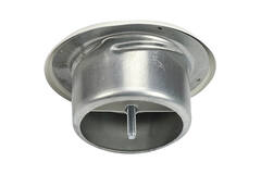 Zawór wywiewny wentylacyjny 125 mm metalowy - E-DVS125 RAL9010