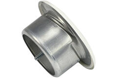 Zawór wywiewny wentylacyjny 125 mm metalowy - E-DVS125 RAL9010