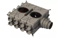 Uniwersalna skrzynka rozdzielcza Ubbink DBOX - 16 przyłączy