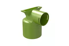 Adapter wentylacyjny Ubbink Air Excellent 34C 125 1x90°