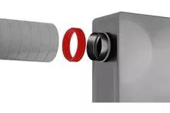 Łącznik do izolowanego kanału EPS - 150/160 mm