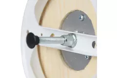 Drewniane anemostaty wywiewne okrągłe Ø100mm (KD100)