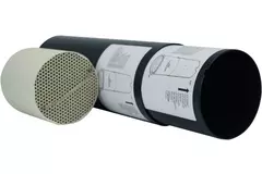 Zdecentralizowana WTW HRU ścienna Ø100 z 25 m³/h - HRU-WALL-100-25-PEG