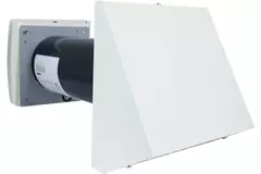 Zdecentralizowana WTW HRU ścienna Ø100 z 25 m³/h - HRU-WALL-100-25-PEG