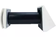 Zdecentralizowana WTW HRU ścienna Ø100 z 25 m³/h - HRU-WALL-100-25-PEG