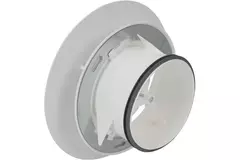 Zawór nawiewno-wywiewny duży Imaginair RLV Ø 125 mm — sprężyny montażowe — kolor biały