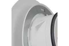 Zawór nawiewno-wywiewny duży Imaginair RLV Ø 125 mm — sprężyny montażowe — kolor biały