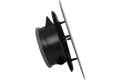 Zawór powietrzny Imaginair RLV Ø 125 mm — sprężyny montażowe — kolor czarny