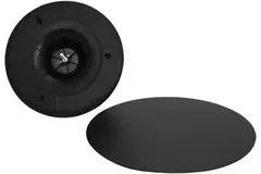 Zawór nawiewno-wywiewny duży Imaginair RLV Ø 125 mm — sprężyny montażowe — kolor czarny
