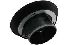 Zawór nawiewno-wywiewny duży Imaginair RLV Ø 125 mm — sprężyny montażowe — kolor czarny
