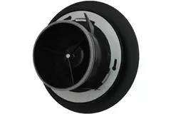 Zawór nawiewno-wywiewny duży Imaginair RLV Ø 125 mm — sprężyny montażowe — kolor czarny