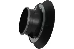 Zawór nawiewno-wywiewny duży Imaginair RLV Ø 125 mm — sprężyny montażowe — kolor czarny