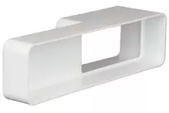 Redukcja prostokątna plastikowa - 220 x 55 mm na 110 x 55 mm - KS25-15
