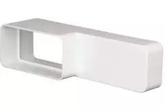 Redukcja prostokątna plastikowa - 220 x 55 mm na 110 x 55 mm - KS25-15