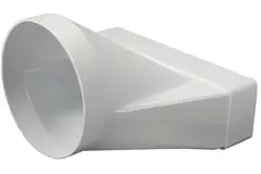 Prostokątne Plastikowe obroty Ø150mm - 220x90mm - KSD29-150