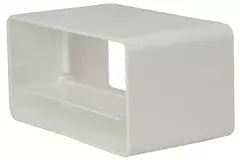 Przepustnica zwrotna prostokątna plastikowa 110 x 55 - KV