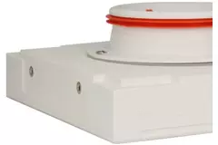 Ergovent wbudowany kwadratowy zawór wentylacyjny 100 mm