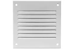 Kratka metalowa 100x100mm biała - MR1010