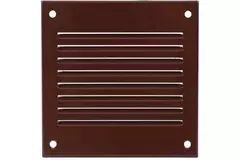 Kratka metalowa 100x100mm brązowa - MR1010B