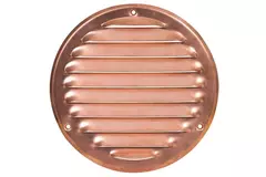 Kratka wentylacyjna metalowa okrągła Ø125 mm miedź - MR125Cu