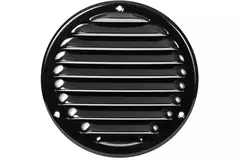 Kratka wentylacyjna metalowa okrągła Ø125 mm czarna - MR125M