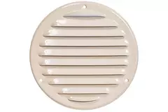 Kratka wentylacyjna metalowa okrągła Ø125 mm beżowa - MR125Y