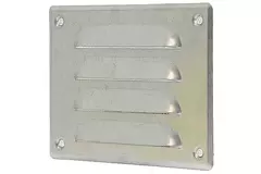 Kratka wentylacyjna metalowa prostokątna 140 x 105 mm stal nierdzewna - MR14105i