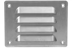 Kratka wentylacyjna metalowa prostokątna 140 x 105 mm sinc - MR14105Zn