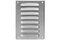 Kratka wentylacyjna metalowa prostokątna 140 x 190 mm sinc - MR1419Zn
