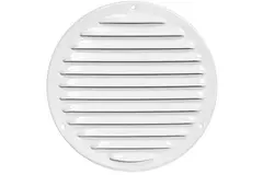 Kratka wentylacyjna metalowa okrągła Ø 160mm biała - MR160