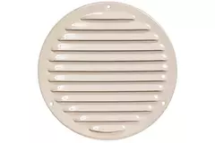 Kratka wentylacyjna metalowa okrągła Ø160 mm beżowa - MR160Y