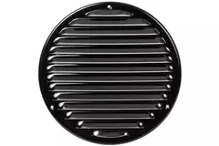 Kratka wentylacyjna metalowa okrągła Ø200 mm czarna - MR200M